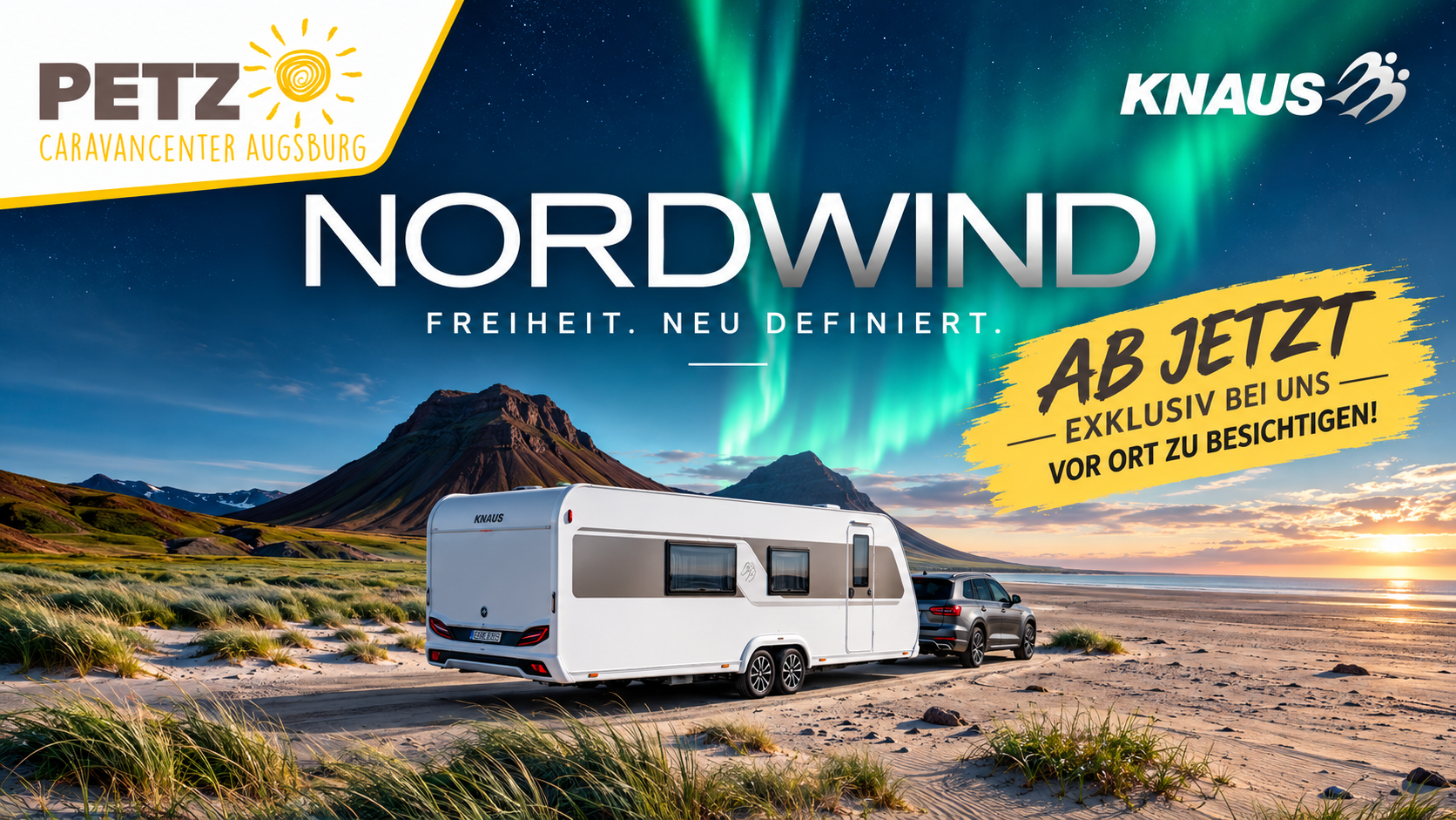 Knaus Nordwind Neuheit Petz Augsburg München